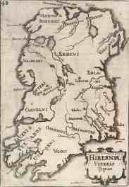 map ireland historical